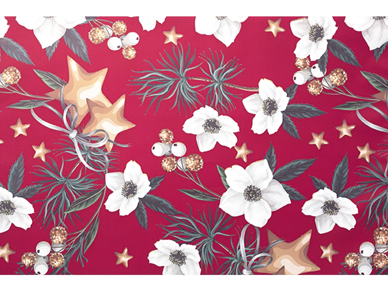 Buste white christmas 40x65cm in confezione da 50 pezzi colori assortiti