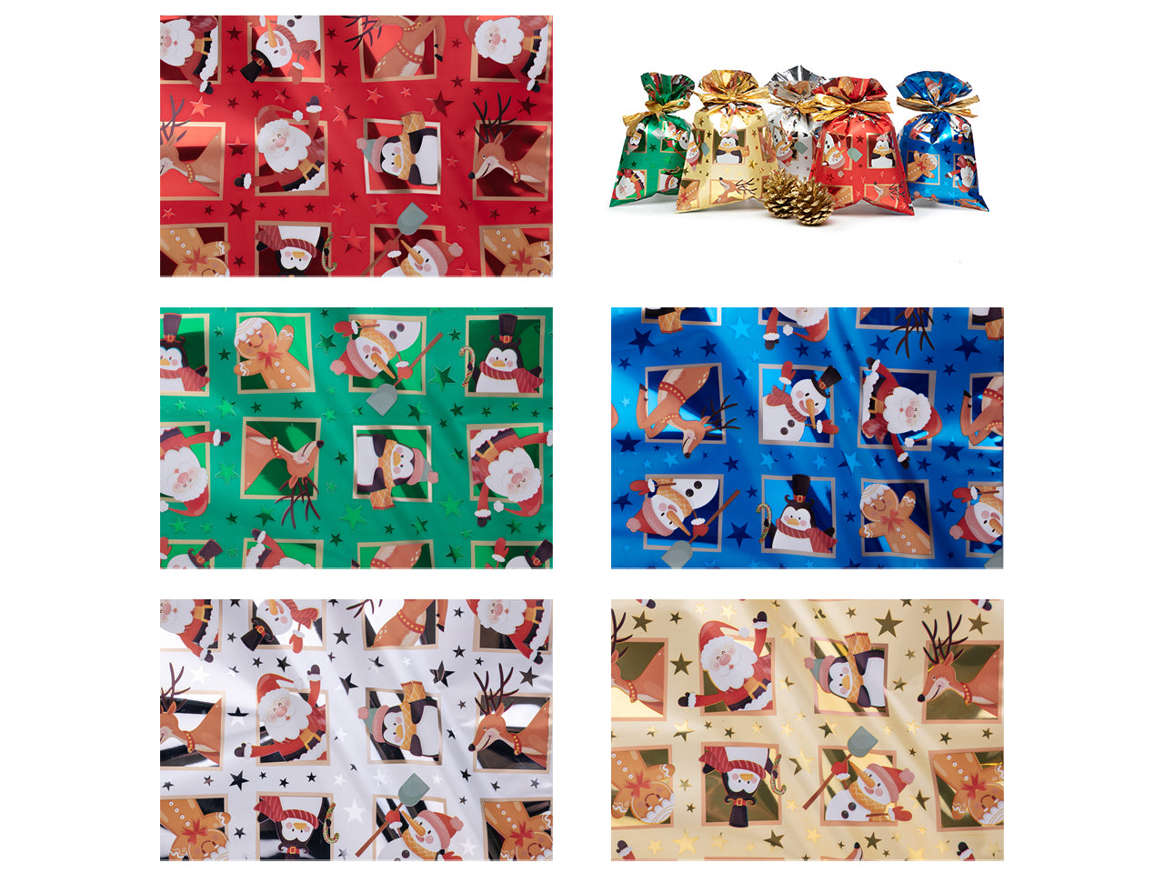 Buste finestrelle 25x40cm in confezione da 100 pezzi colori assortiti