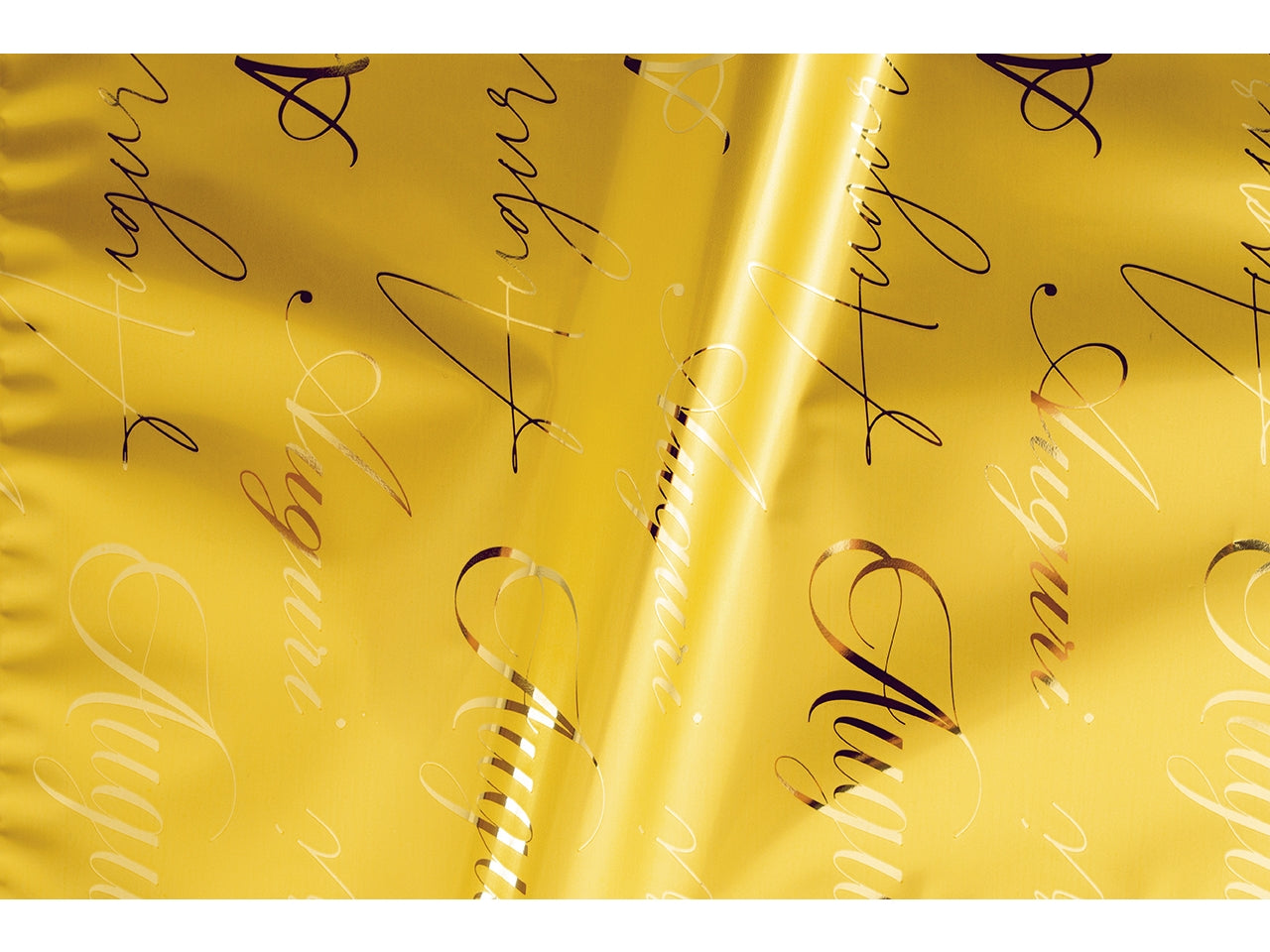 Buste congrats con scritta auguri  35x50cm in confezione da 50 pezzi colori assortiti