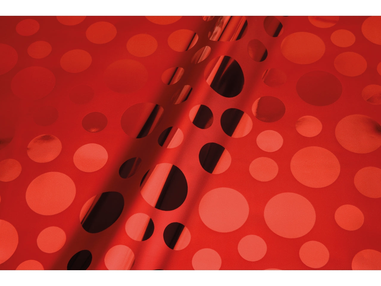 Buste metallizzate millebolle 25x40cm in confezione da 50 pezzi rosse