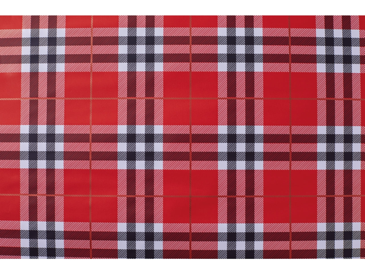 Buste perlate scozzese 15x25cm in confezione da 50 pezzi rosso/oro