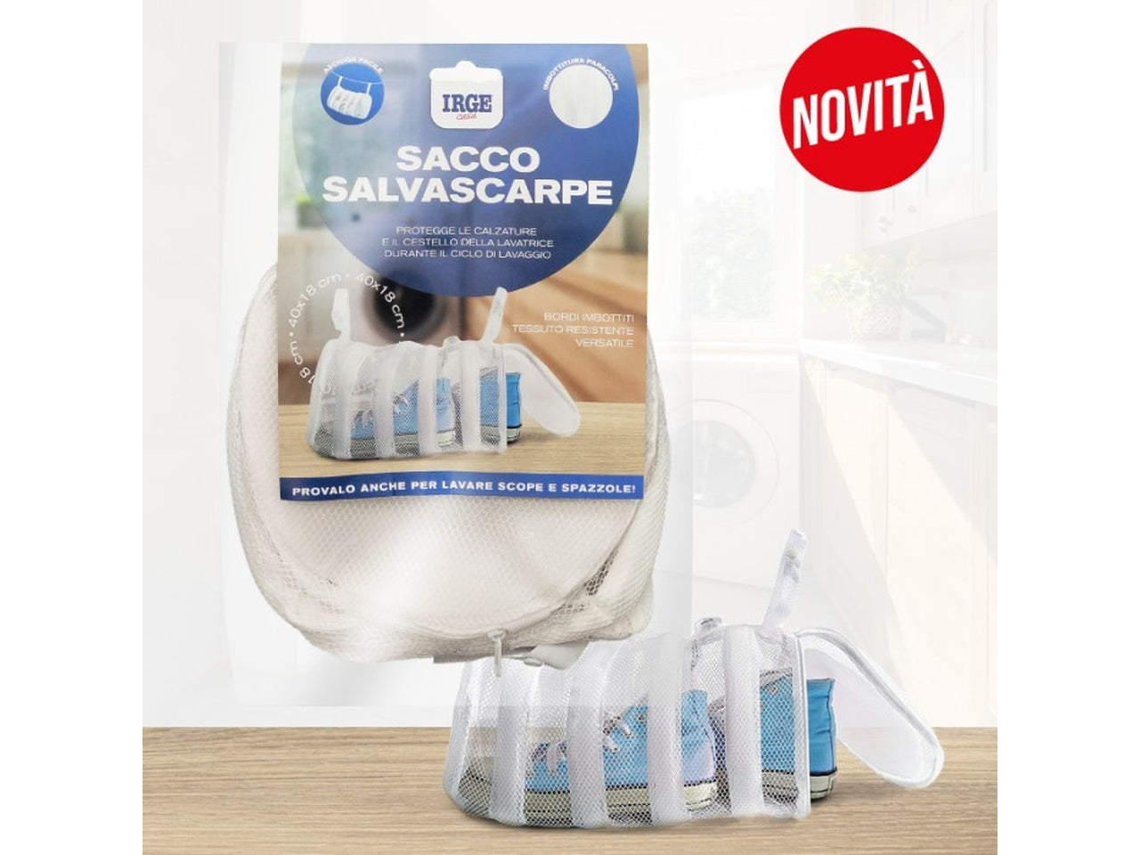 Sacco salvascarpe 40x18cm