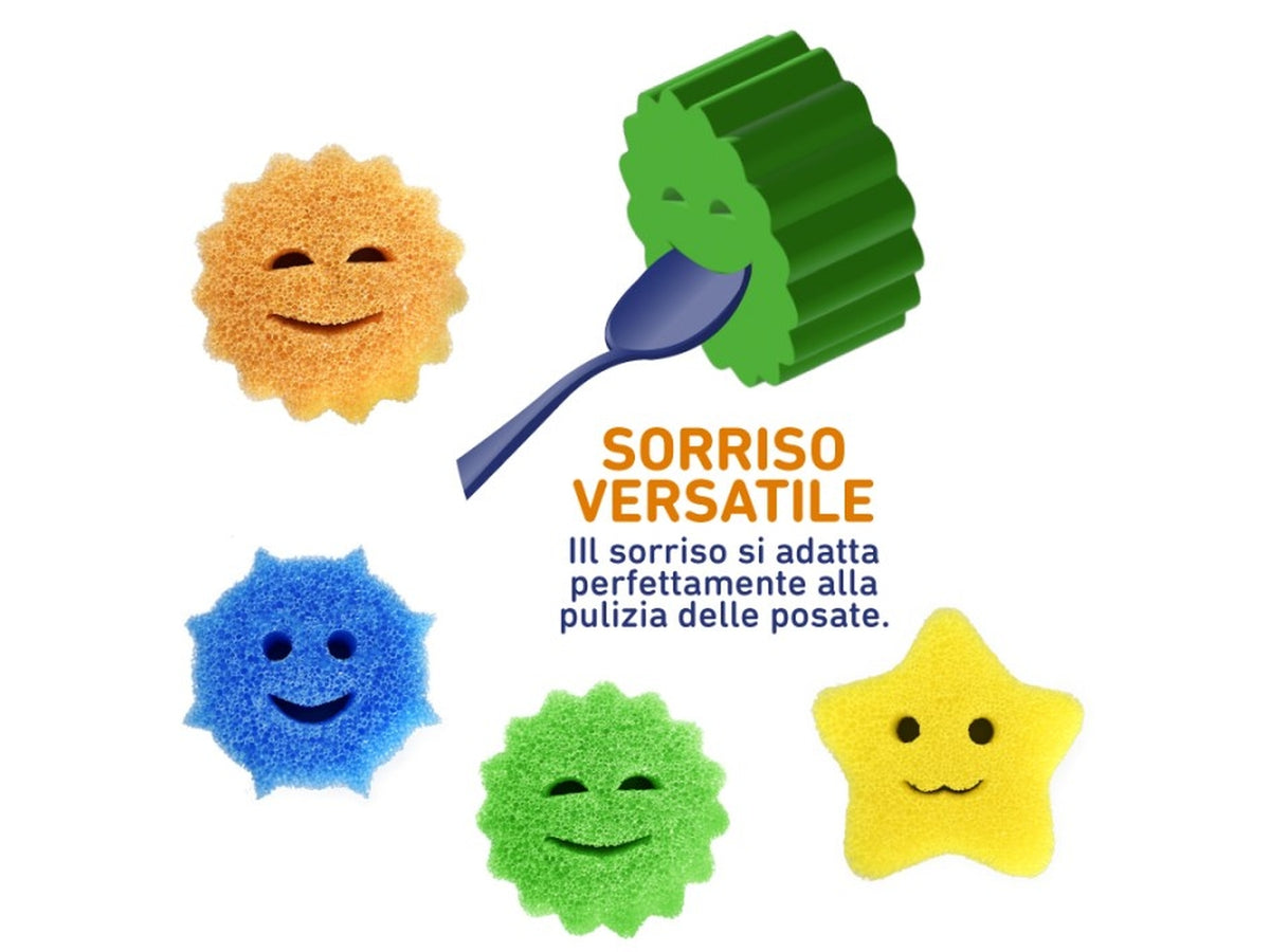 Spugna happy scrub 10x10x3cm