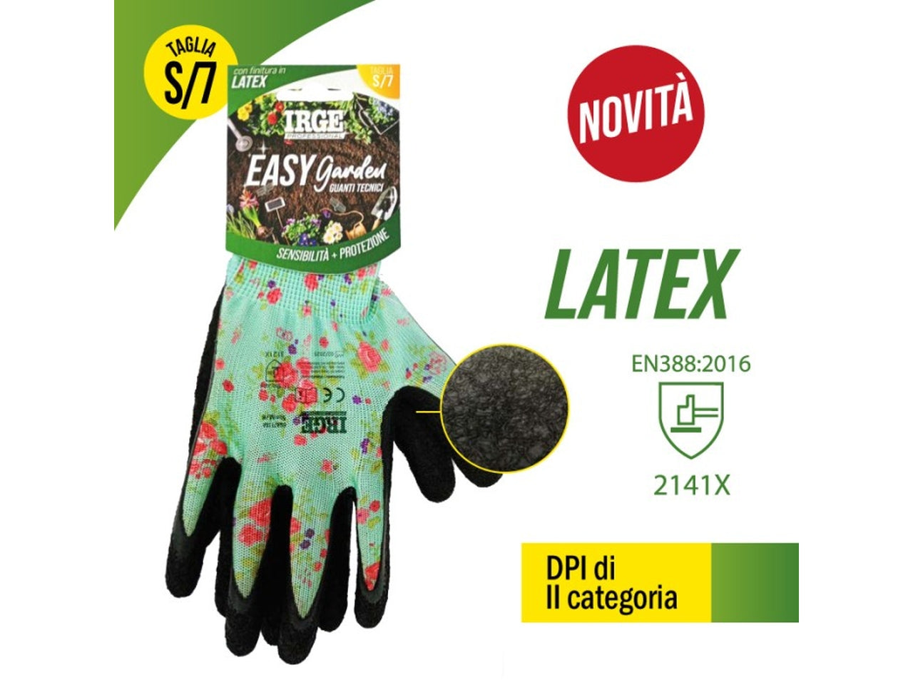 Guanti tecnici easy garden lattice s/7