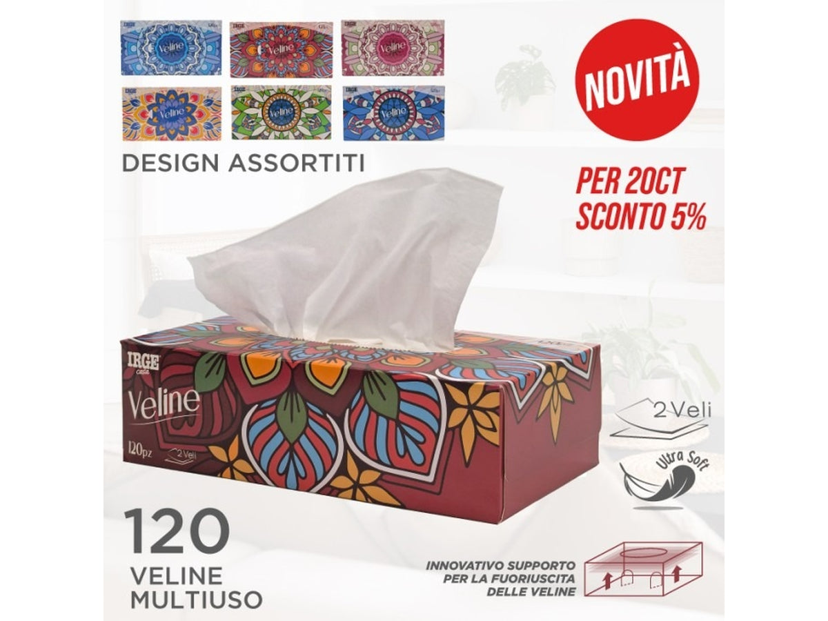 Box da 120 veline 2veli