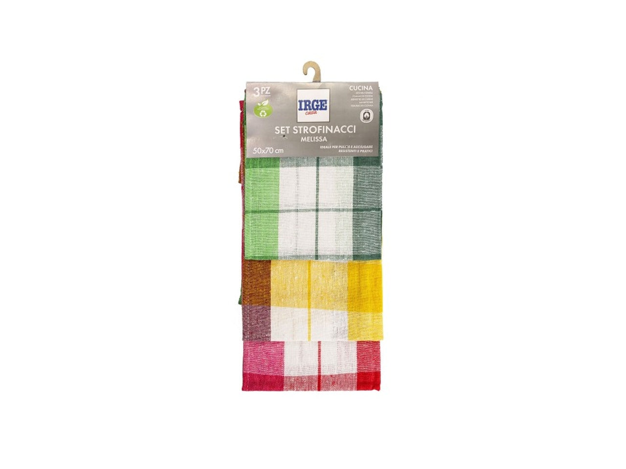Strofinaccio melissa 3pz 50x70