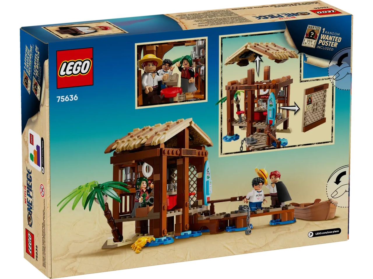 LEGO ONE PIECE La capanna del Villaggio Foosha