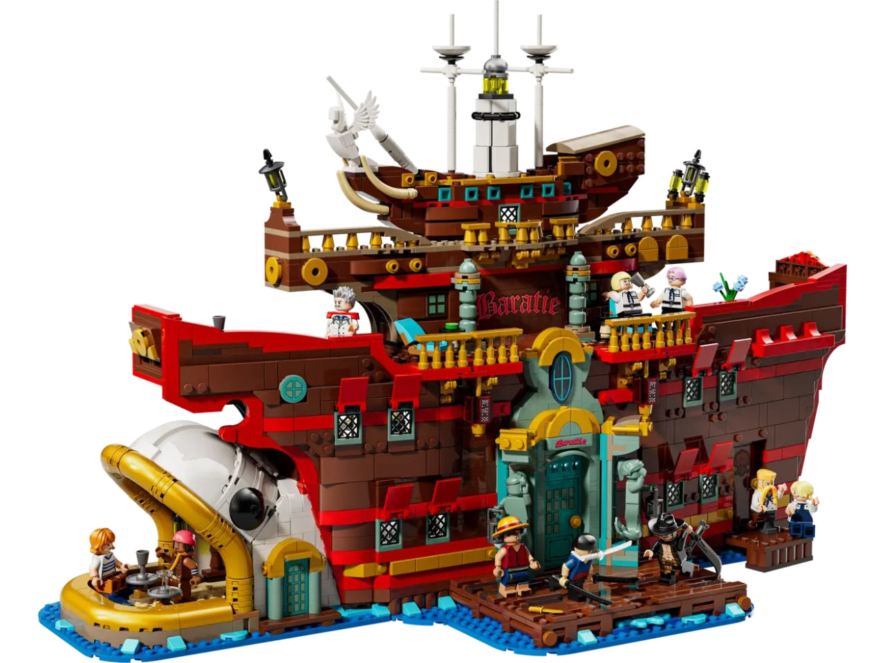 LEGO ONE PIECE Baratie, il ristorante galleggiante