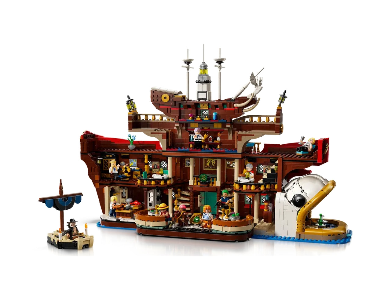 LEGO ONE PIECE Baratie, il ristorante galleggiante