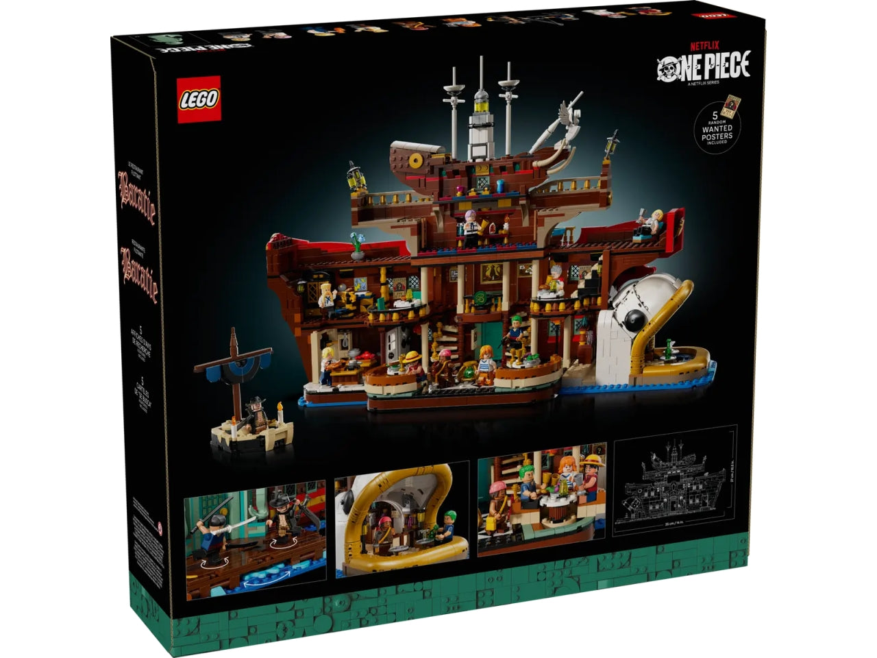 LEGO ONE PIECE Baratie, il ristorante galleggiante