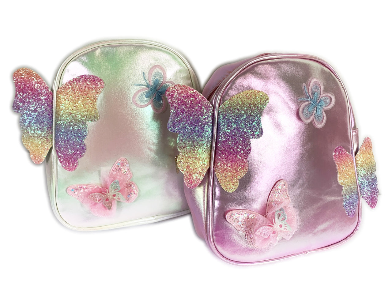 Zainetto bimba le kikke shiny butterfly