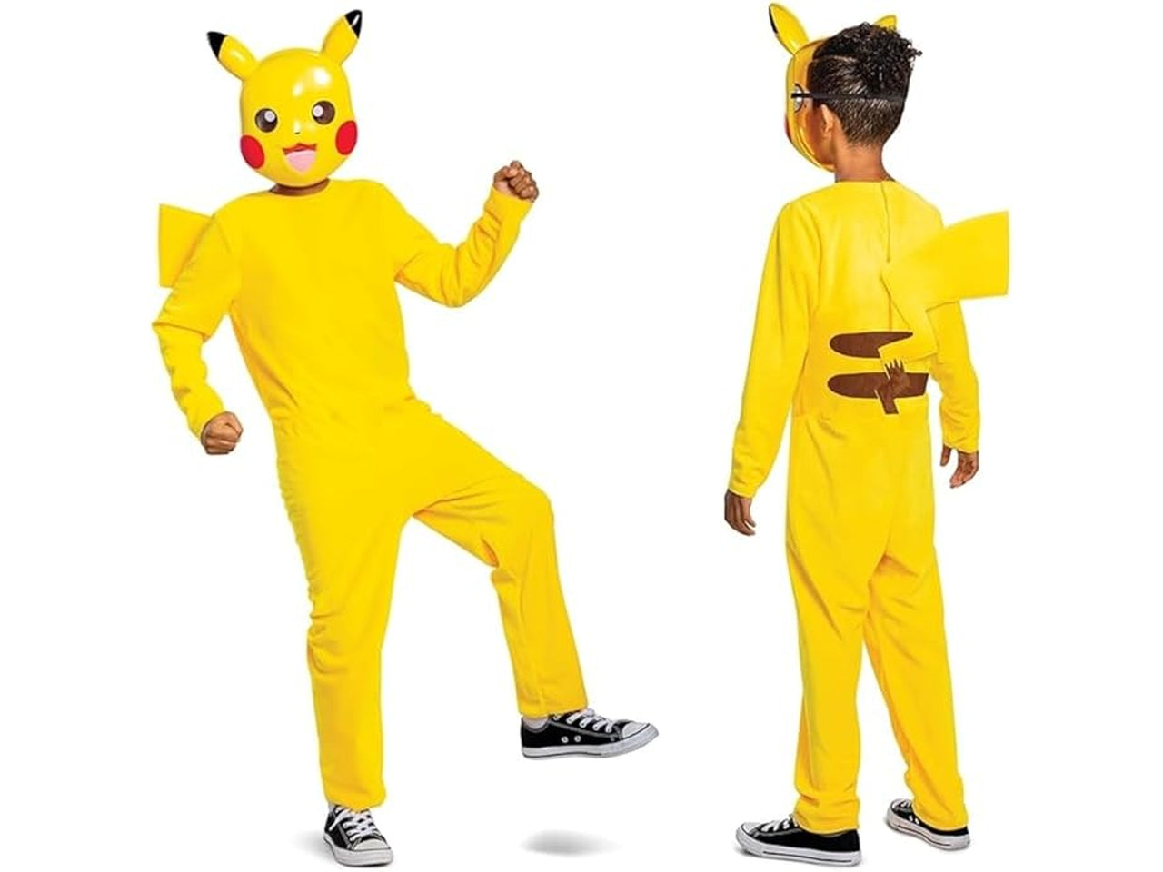Costume Pikachu classic taglia L per bambini 10-12 anni