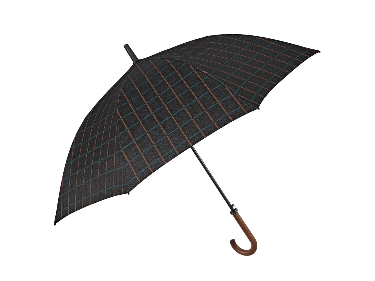 Ombrello uomo 65cm golf automaticoscozzese imp.legno