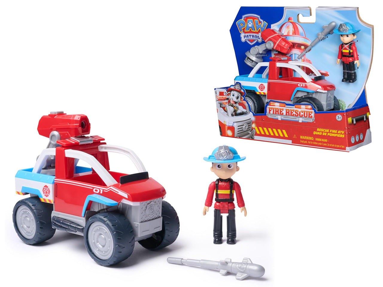 PAW Patrol Fire Rescue - Themed Vehicles Ryder