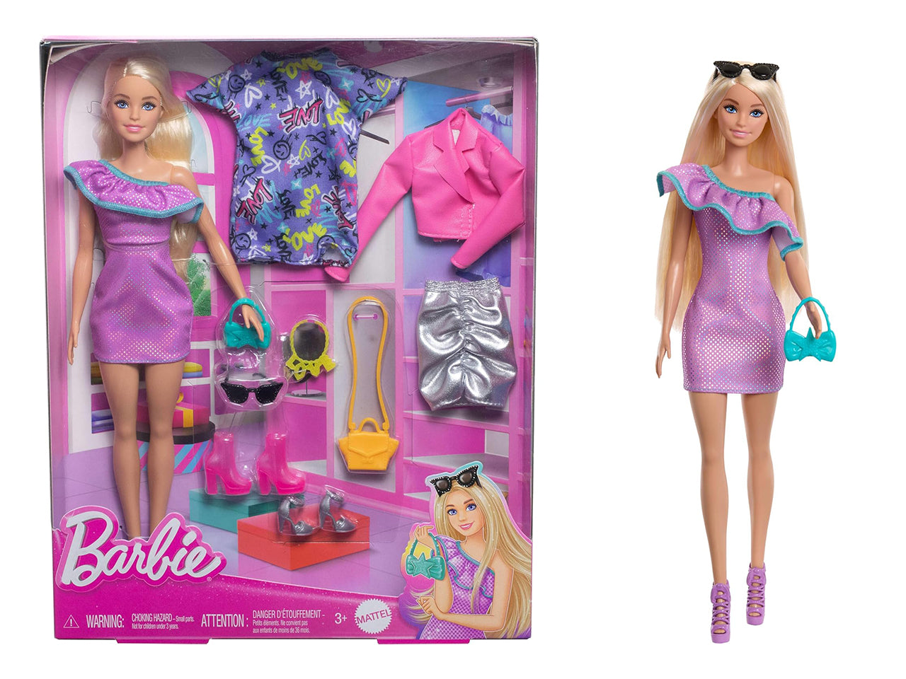 Barbie doll and accessories