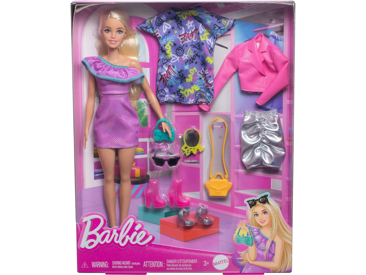 Barbie doll and accessories