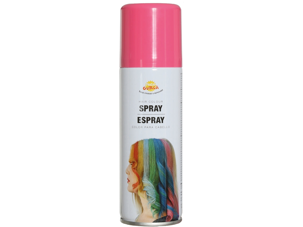 Colore per capelli spray rosa 125ml