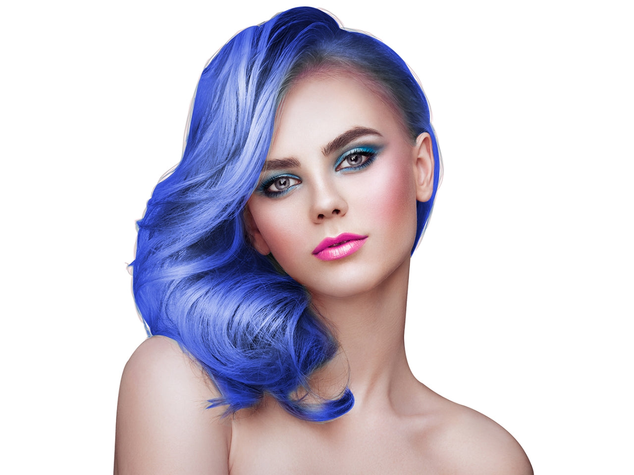 Colore per capelli spray azzurro 125ml
