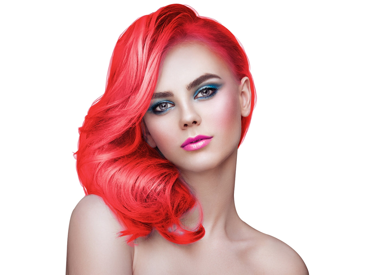 Colore per capelli spray rosso 125ml
