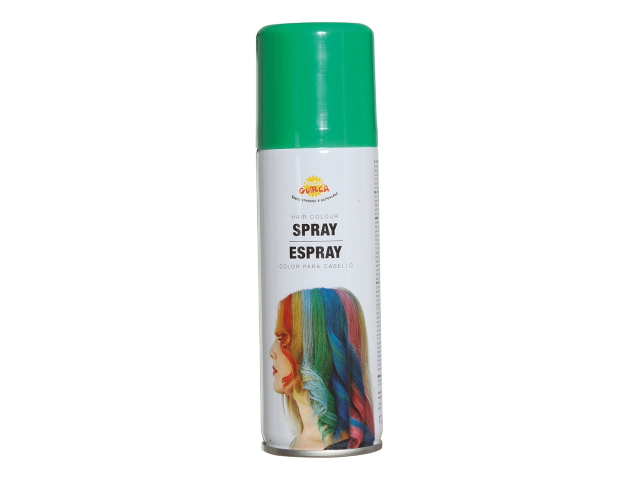 Colore per capelli spray verde 125ml