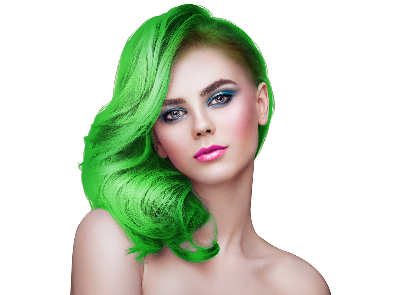 Colore per capelli spray verde 125ml