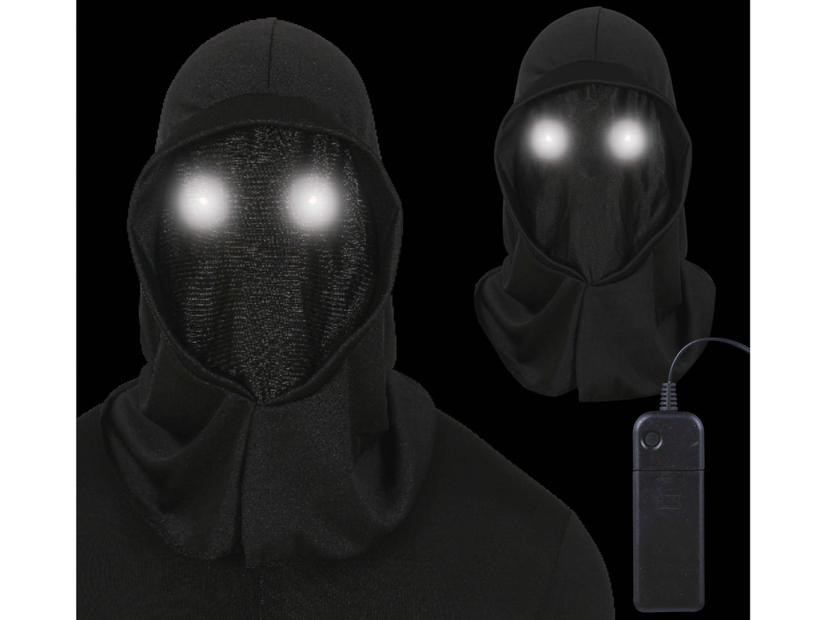 Maschera cappuccio con occhi led