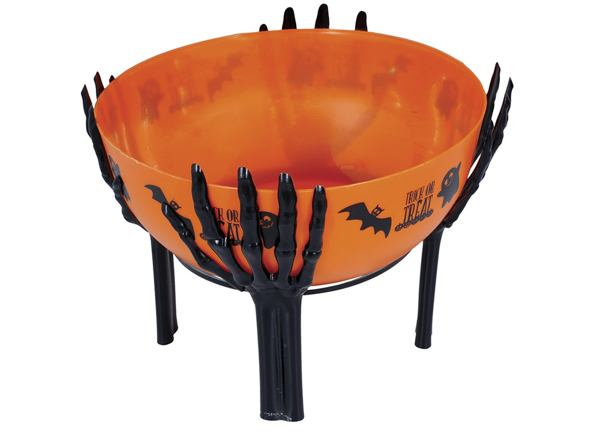 Ciotola arancione con supporto 26x18cm