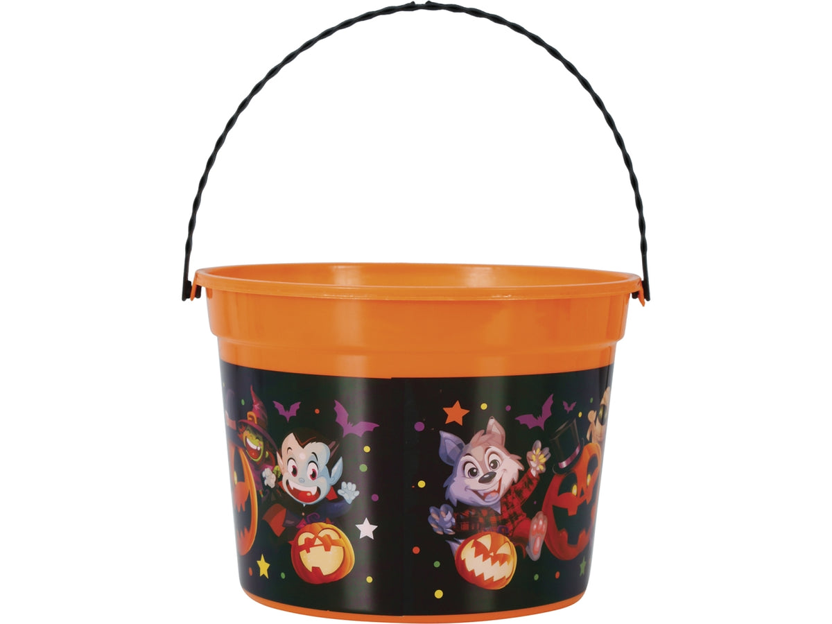 Cestino happy halloween 18x16cm