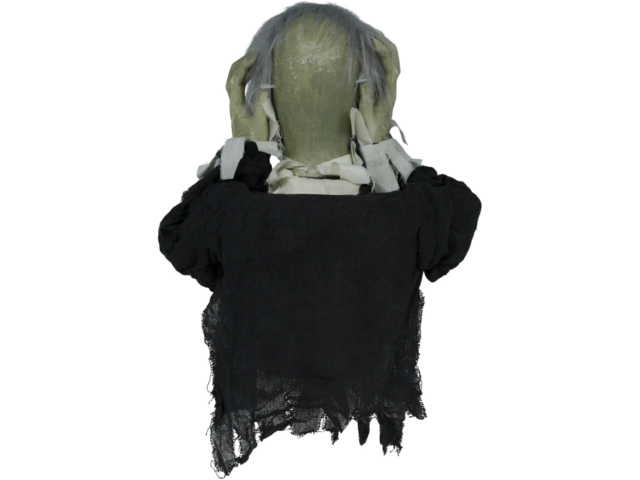 Zombie busto 55cm con luce suono e movimento
