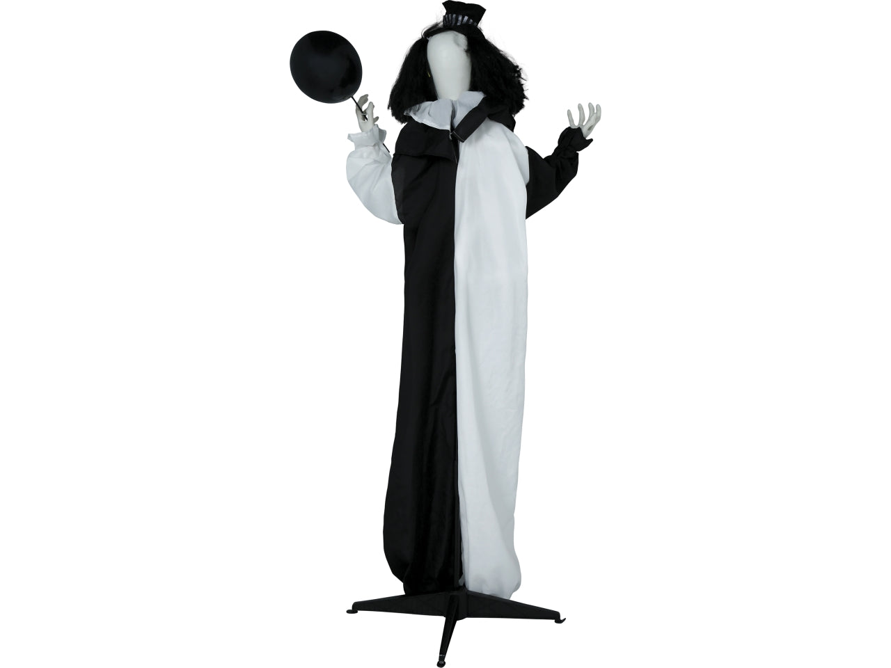 Scheletro clown 170cm con luce suono movimento