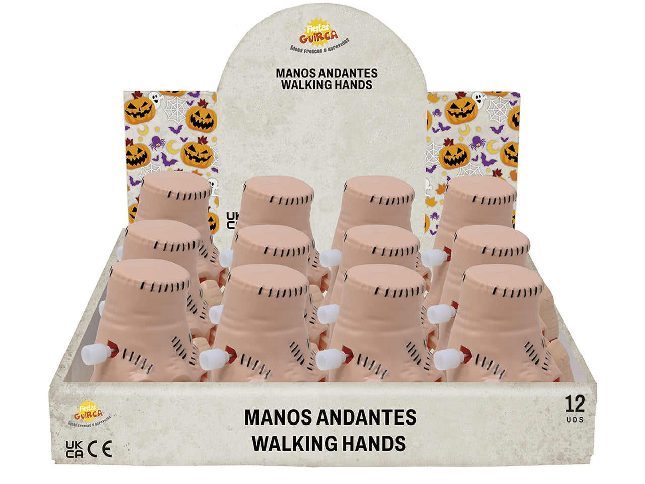 Mano 8cm camminante a corda