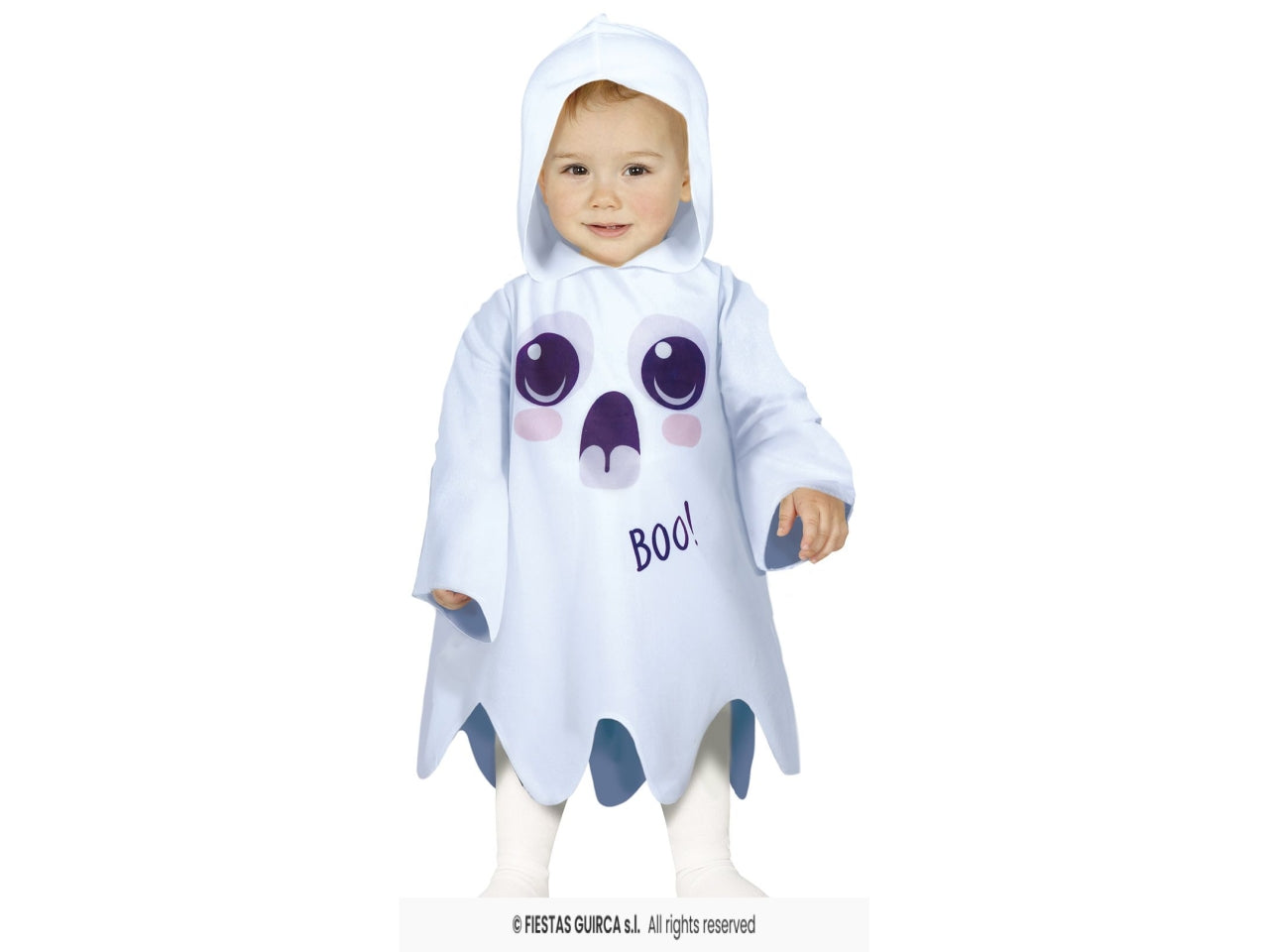 Costume baby fantasma 18/24 mesi