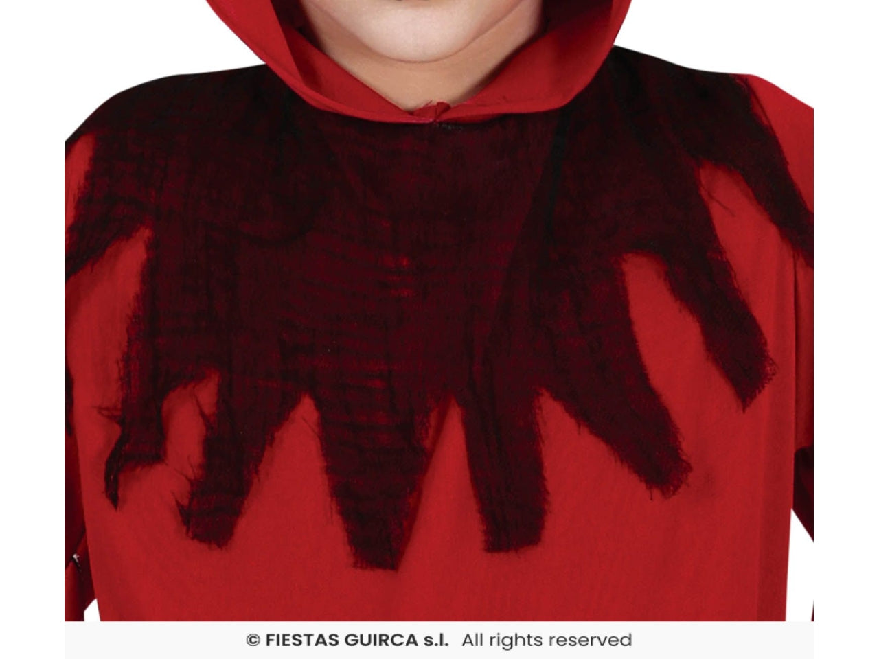 Costume red reaper 5/6 anni
