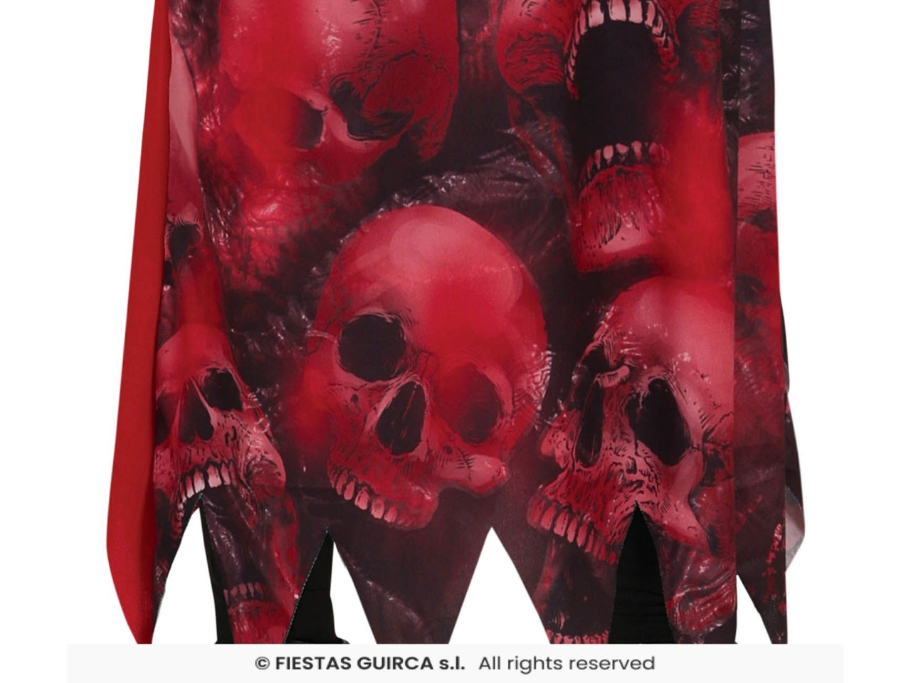 Costume red reaper 5/6 anni