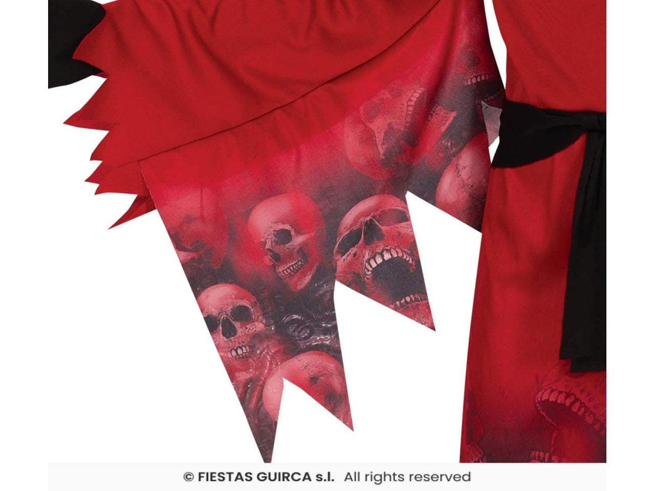 Costume red reaper 7/9 anni