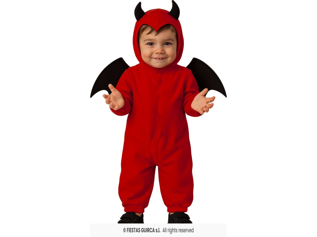 Costume baby diavoletto 2/3anni