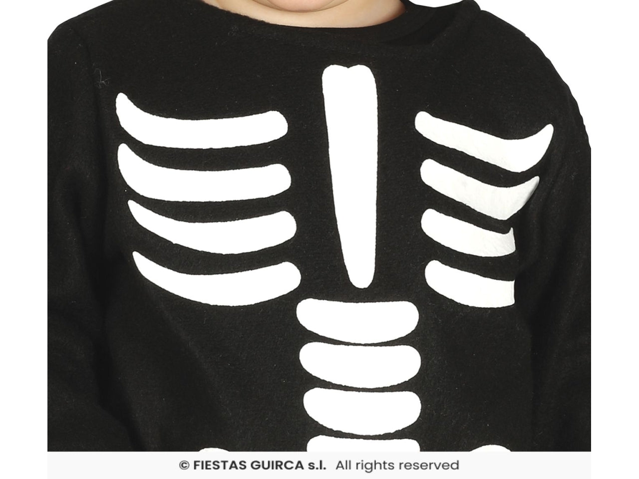 Costume scheletro 2/3anni