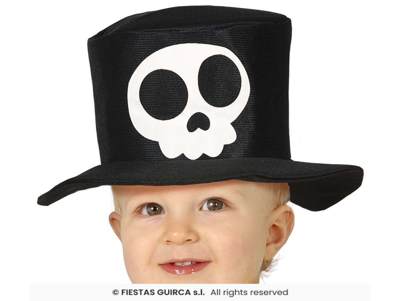 Costume scheletro con cappello 2/3anni