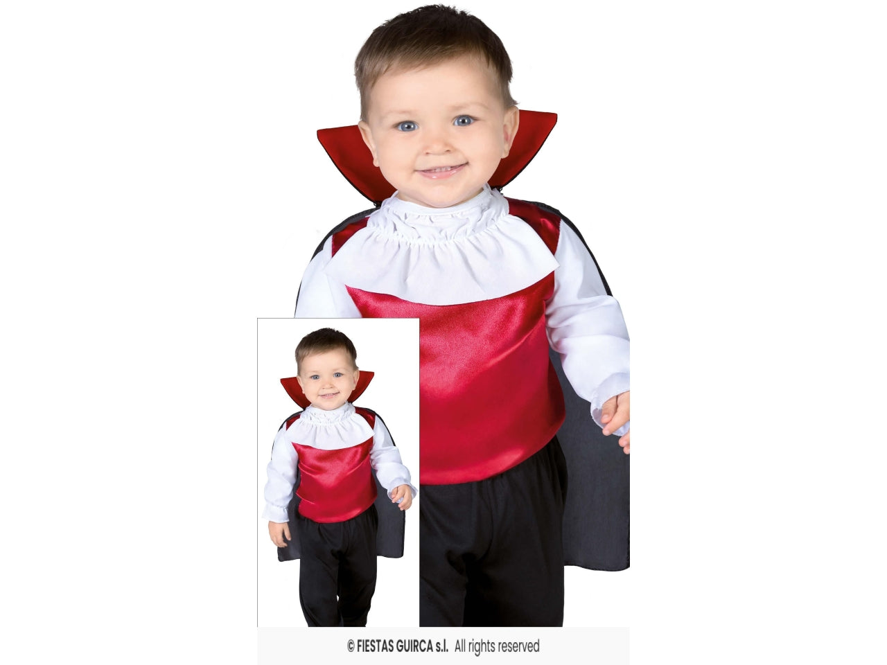 Costume vampiro 2/3anni