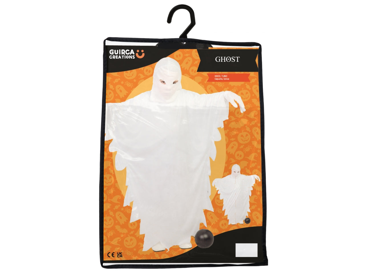 Costume fantasma 3/4 anni