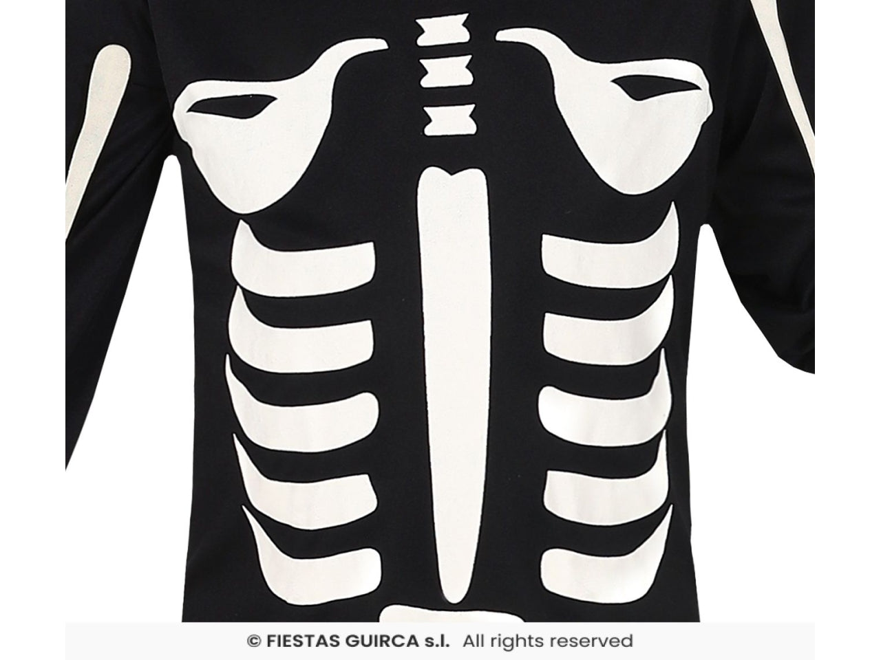 Costume scheletro 3/4anni