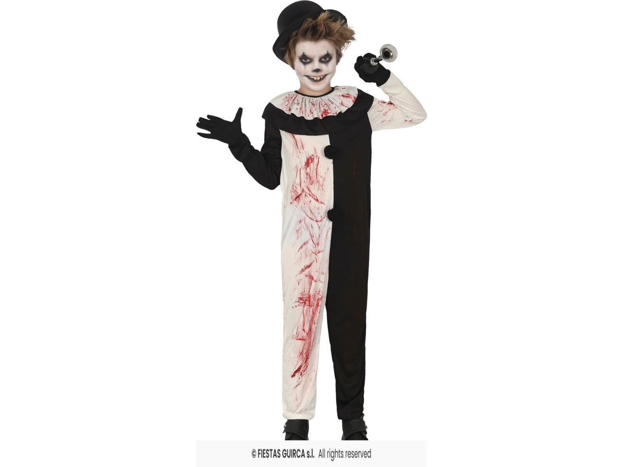 Costume clown terrorific 7/9 anni