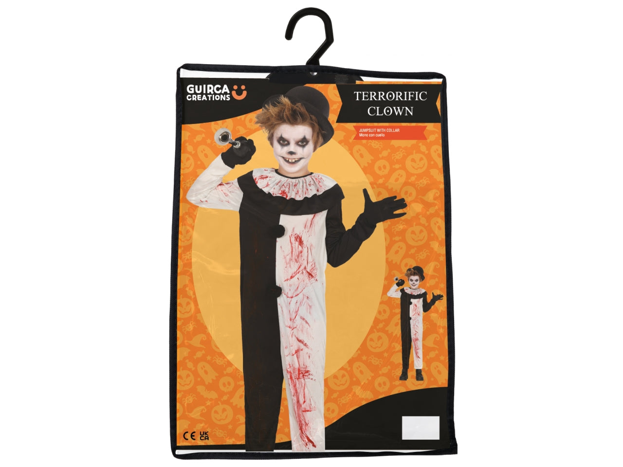 Costume clown terrorific 7/9 anni