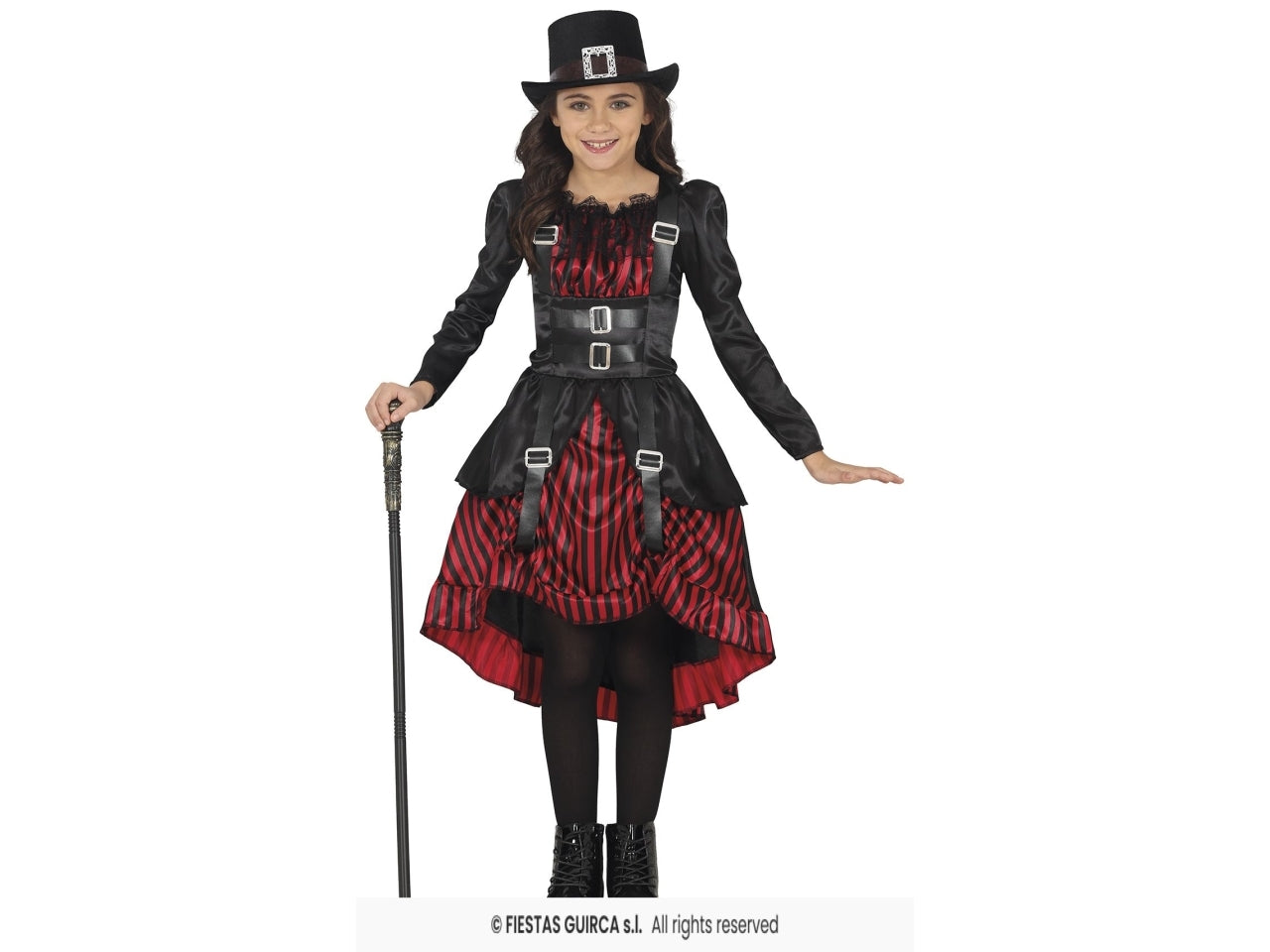 Costume gothic girl 7/9 anni