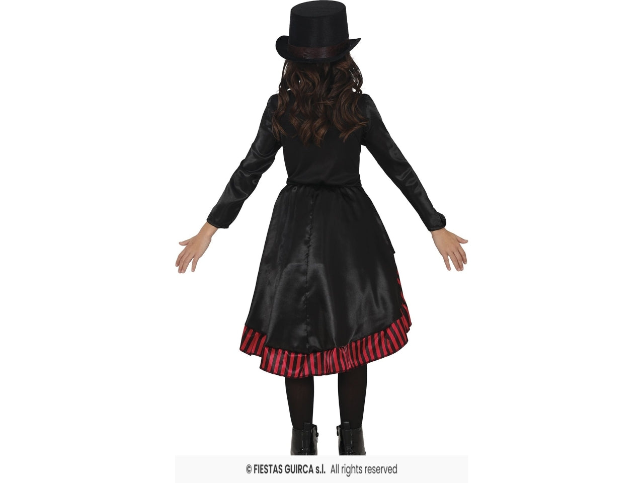 Costume gothic girl 7/9 anni