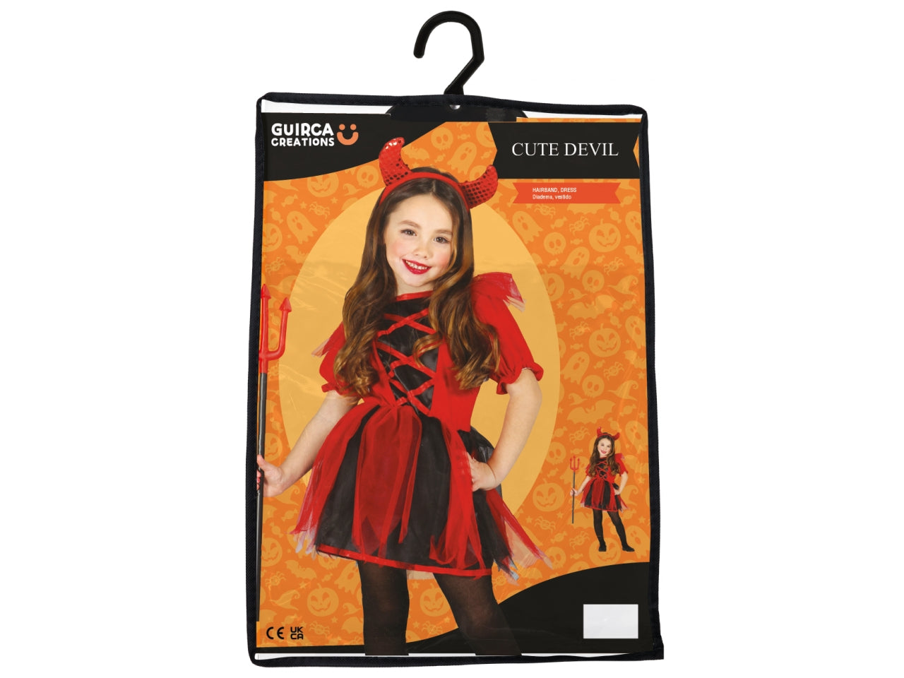 Costume diavolessa 3/4 anni