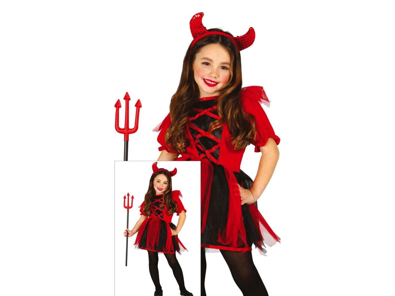 Costume diavolessa 7/9 anni