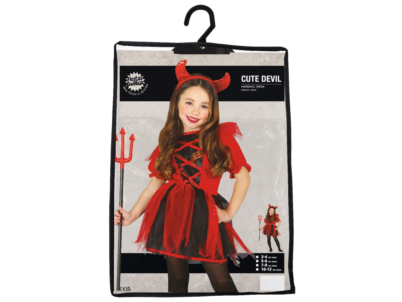 Costume diavolessa 7/9 anni