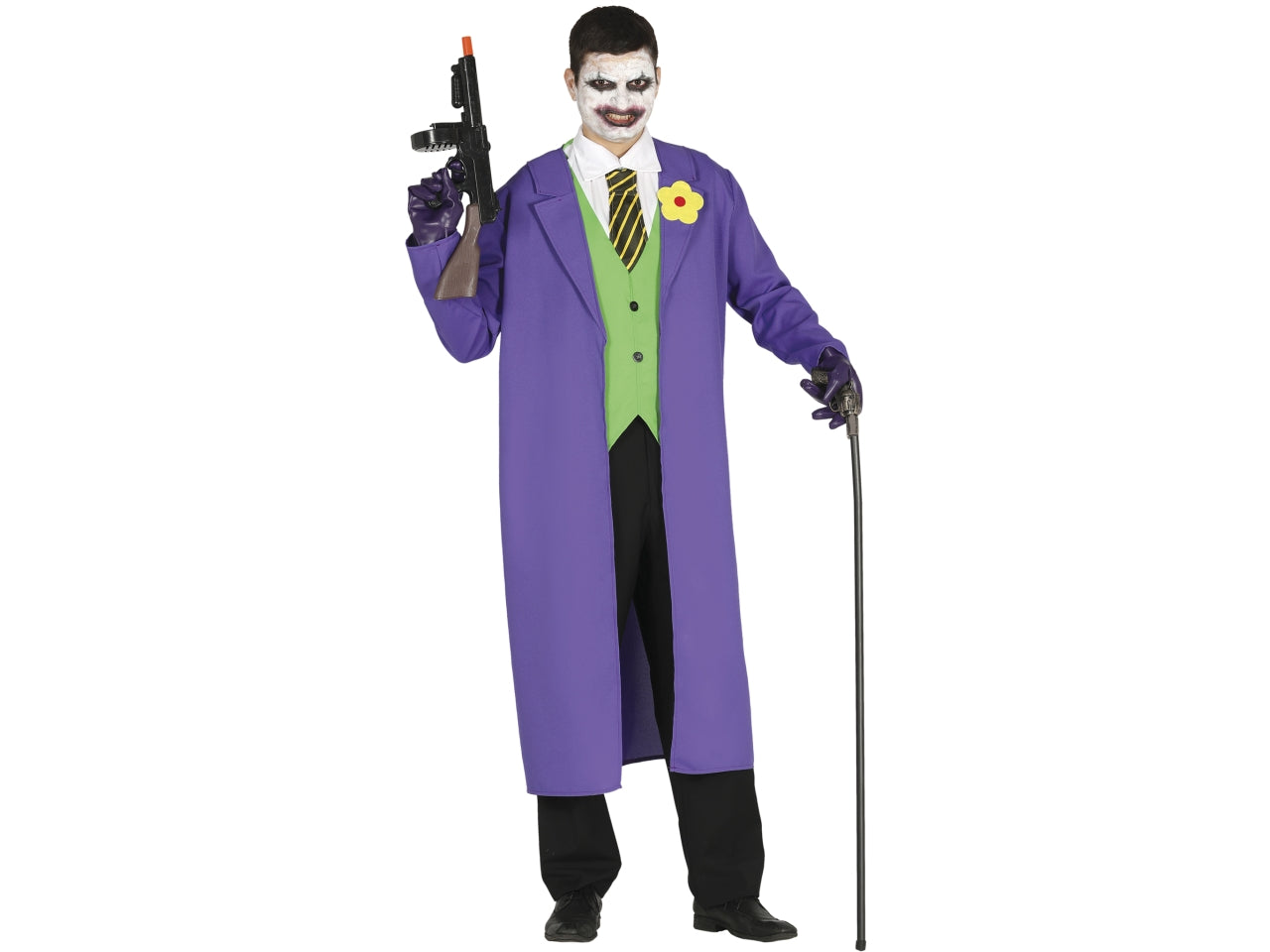 Costume buffone assassino adulto taglia M