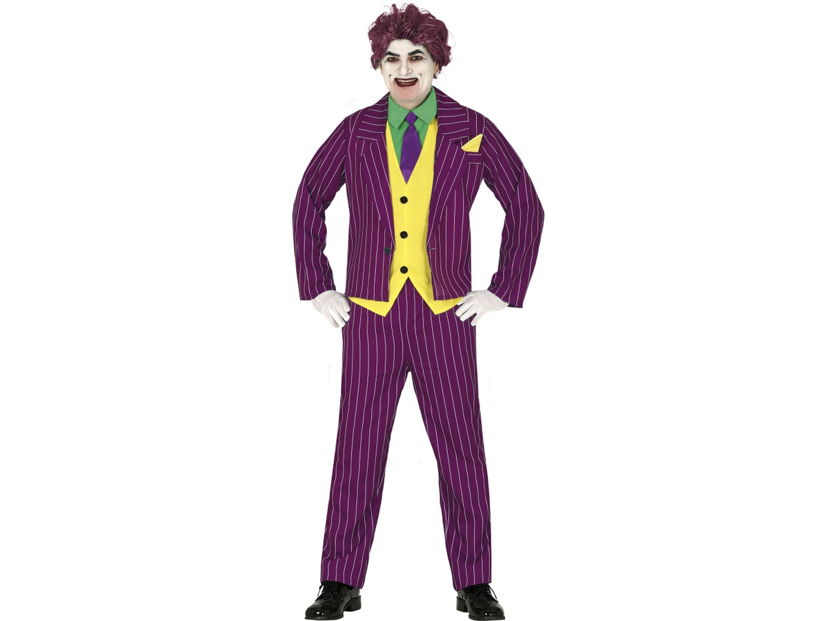 Costume crazy villain adulto taglia 52-54